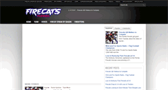 Desktop Screenshot of floridafirecats.com