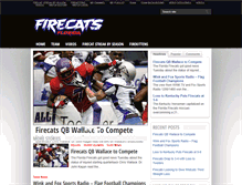 Tablet Screenshot of floridafirecats.com